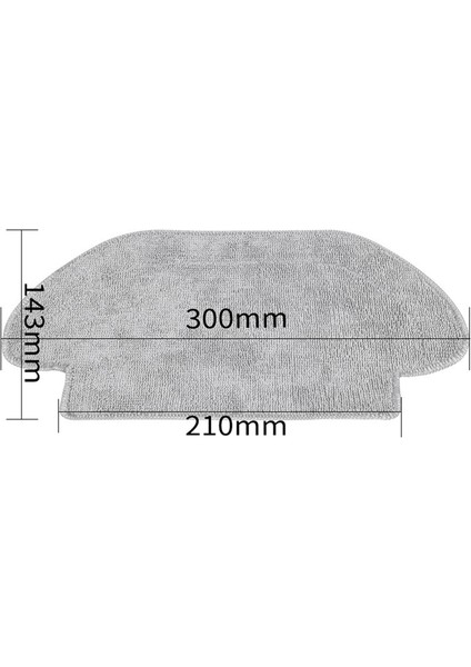 Ana Yan Fırça Hepa Filtre Paspas Xiaomi Robot Vakum Paspas 2S(XMSTJQR2S) Yedek Temizleyici Yedek Parça Aksesuarları (Yurt Dışından)