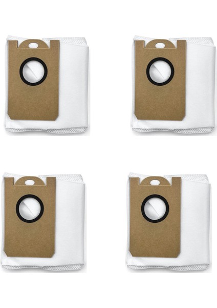 Değiştirilebilir Aksesuar Parçaları Toz Torbaları Xiaomi Lydsto R1 R1A Robotlu Süpürge Robotlu Süpürge Parçaları 4 Adet (Yurt Dışından)