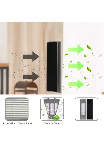 Ana Fırça Yan Fırça Filtre Bezi Ecovacs Ozmo T8 Vakum Süpürme Robotu Için Yedek Parçalar (Yurt Dışından) fırsatları