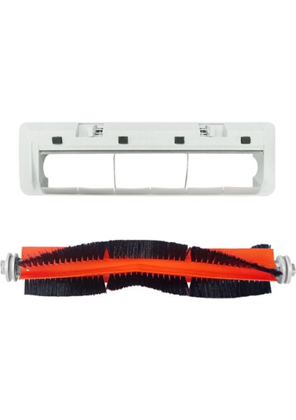 Xiaomi Roborock W10 / W10PRO Robotlu Süpürge Için 2 Adet Yedek Parçalar Ana Fırça Kapağı ve Rulo Fırça (Yurt Dışından)