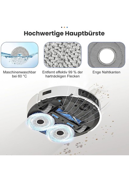 Ecovacs Deebot T30 Omni / T30 Pro Omni Robot Süpürge Aksesuarları, Ana Fırça, Toz Torbaları, Mendiller, Filtreler (Yurt Dışından) fırsatları