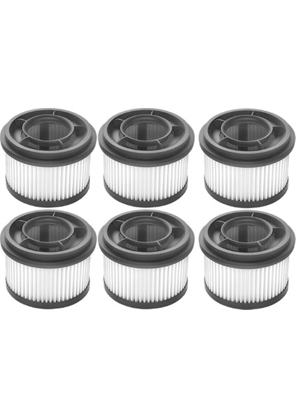 Dreame T10 /T20/T20 PRO/T30/T30 NEO/R10/R10 PRO/R20/XIAOMI G9/G10 Parçaları Için 6 Adet Yıkanabilir Ön Hepa Filtresi (Yurt Dışından)