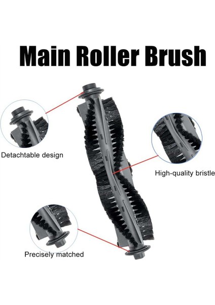 Aırrobo P20 Robot Süpürge Için Yedek Parçalar Ana Fırça Etkili Temizlik Için Kolay Kurulumlu Rulo Fırça (Yurt Dışından) fiyatları