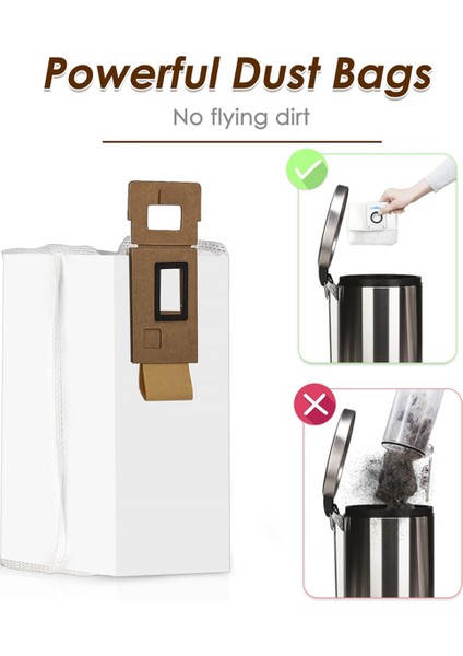 12 Adet Yedek Vakum Torbaları Roborock S7 S7 + S7 Maxv S7 Maxv Artı S7 Maxv Ultra T7S T7S Artı, Robotik Toz Torbaları (Yurt Dışından) indirimleri