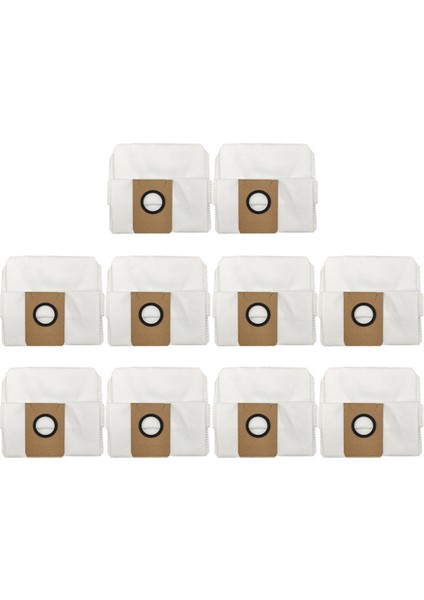 Ecovacs Deebot X1 Omnı Turbo Elektrikli Süpürge Torbası Için 10 Paket Vakumlu Toz Torbası (Yurt Dışından)