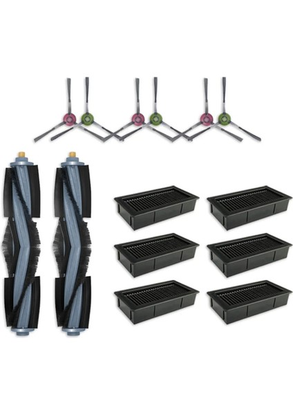 Ecovacs Yeedi Cube / Yeedi cc Ana Yan Fırça Hepa Filtre Robot Süpürge Yedek Parça Aksesuarları (Yurt Dışından) modelleri