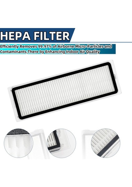 Dreame Bot L10S Pro L10S Ultra Robot Süpürge Yedek Parçaları, Yan Fırça, Kapak, Filtre, Paspas Bezi, Toz Torbası (Yurt Dışından) indirimleri