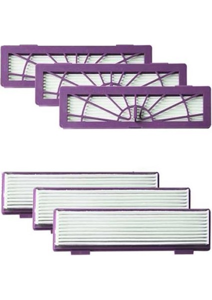 6'lı Paket Yüksek Performanslı Filtreler Tüm Neato Botvac Robotics D Serisi Connected D3 D5 Elektrikli Süpürge Aksesuarları (Yurt Dışından)