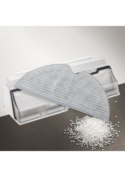 Dreame D9 Için 4 Adet Elektrikli Süpürge Parçaları Dreame D9 Paspas Robotu Paspas Aksesuarları Tam Yün Paspas (Yurt Dışından) fiyatları