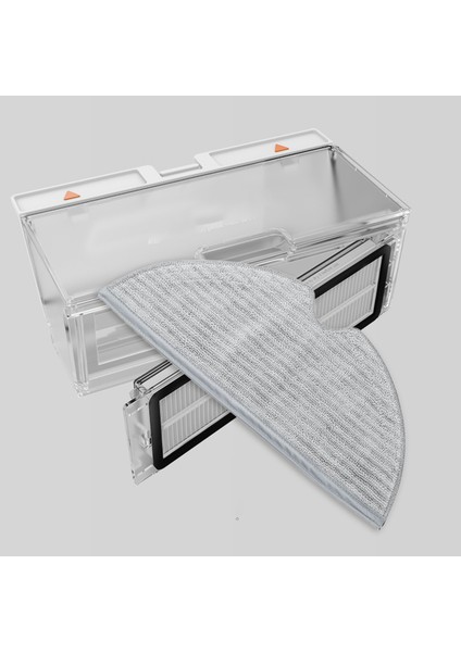 Dreame D9 Için 4 Adet Elektrikli Süpürge Parçaları Dreame D9 Paspas Robotu Paspas Aksesuarları Tam Yün Paspas (Yurt Dışından) indirimleri