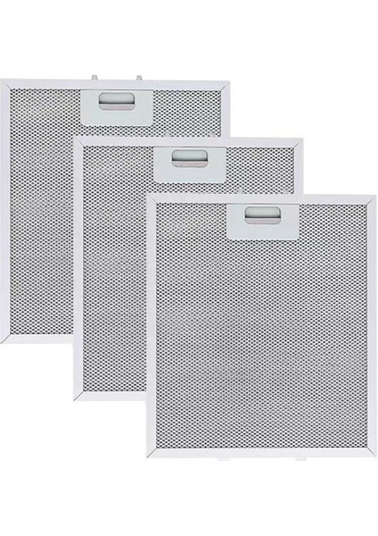 3 Adet W10169961A Whirlpool Kitchenaid Jenn Air Davlumbaz Davlumbaz Filtresi Alüminyum Havalandırma Filtresini Değiştirin 12X10.5 Inç (Yurt Dışından)