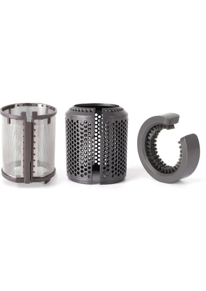 Dyson Saç Kurutma Makinesi HD01 HD03 HD08 Modelleri Için Saç Kurutma Makinesi Iç Filtre + Dış Filtre Kafesi, Filtre Temizleme Fırçalı A (Yurt Dışından)