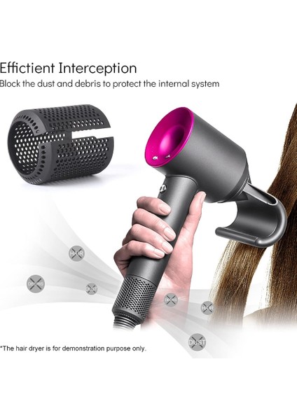Dyson Saç Kurutma Makinesi HD01 HD03 HD08 Modelleri Için Saç Kurutma Makinesi Iç Filtre + Dış Filtre Kafesi, Filtre Temizleme Fırçalı A (Yurt Dışından) fırsatları