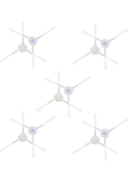 Yunwhale J1 Beluga Paspas Robotu Süpürme ve Paspaslama Entegre Akıllı 10 Adet Için Yan Fırça Yedek Parçaları (Yurt Dışından)