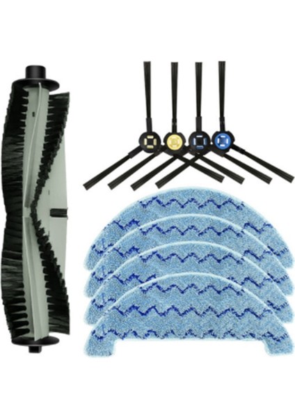 Ana Fırça Yan Fırça Paspas Bezleri Bez Değiştirme Ilife A7/A9S/X785/X750/X800 Robotlu Süpürge Yedek Parça Kiti (Yurt Dışından)