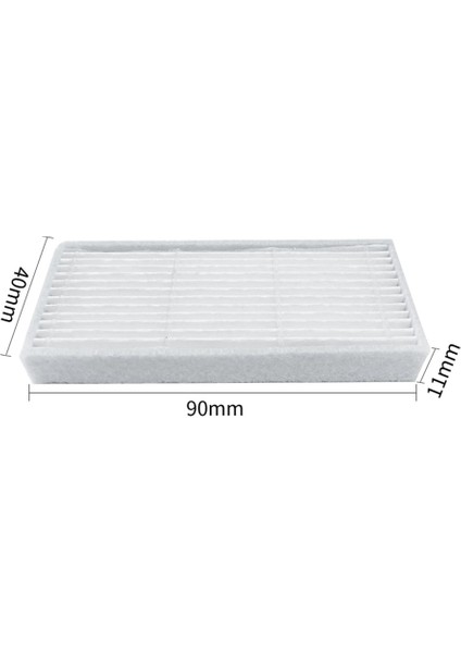 Süpürme Robotu Aksesuarları VCR03 Filtre Bezi Paspas I2 Midea'ya Uygun (Yurt Dışından) modelleri