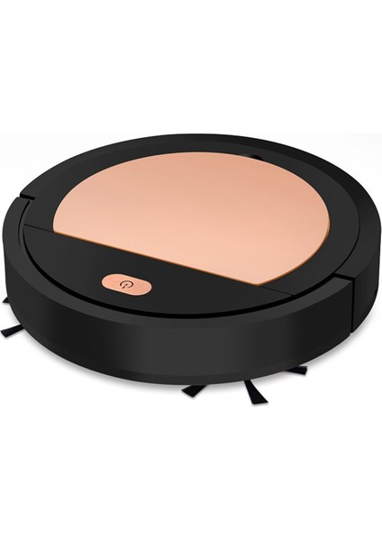 Robot Süpürge Gnht SDJ-168 Ev USB Şarjlı Otomatik Temizleyici Süpürme Robot Süpürge Siyah (Yurt Dışından)