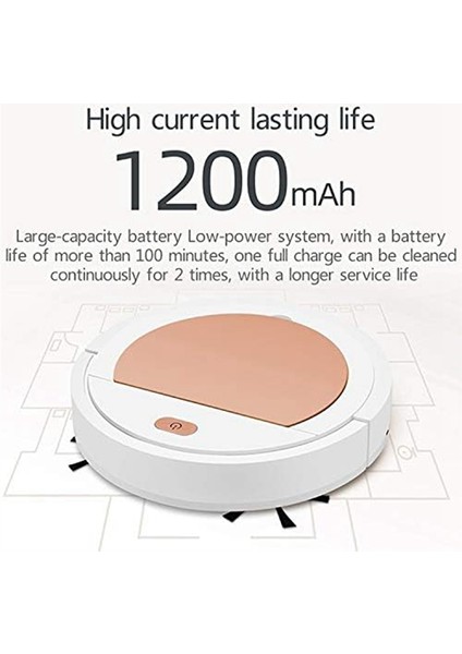 Robot Süpürge Gnht SDJ-168 Ev USB Şarjlı Otomatik Temizleyici Süpürme Robot Süpürge Siyah (Yurt Dışından) fiyatları