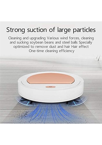 Robot Süpürge Gnht SDJ-168 Ev USB Şarjlı Otomatik Temizleyici Süpürme Robot Süpürge Siyah (Yurt Dışından) fırsatları