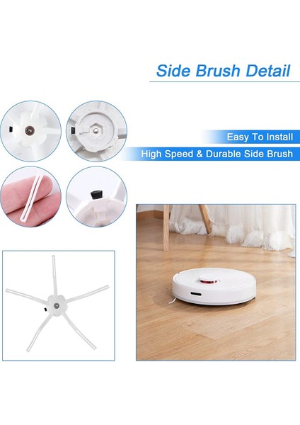 Aksesuarları Kiti Xiaomi Roborock S7 S70 S75 S7MAX S7MAXV T7S T7S Artı Robot Vakum Yedek Yedek Parça (Yurt Dışından) fırsatları