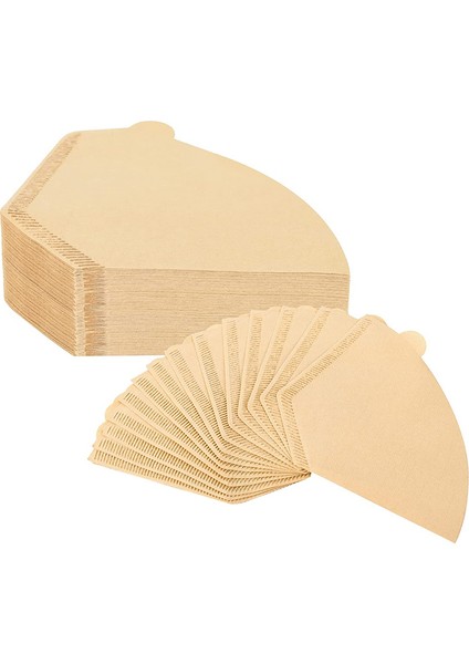 300 Adet Kahve Filtresi 4 Tek Kullanımlık Kahve Filtresi 4 Koni Kağıdı Pour Over Kahve Makineleri/kahve Damlatıcı Konileri Için (Yurt Dışından)