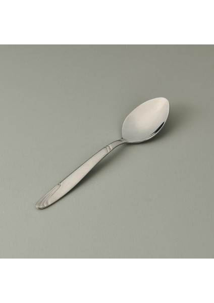 ımran Lizbon Model 12'li Çay Kaşığı - Gümüş - 11 cm