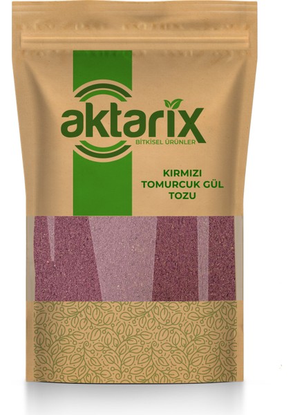 250 gr Kırmızı Gül Tozu - Yeni Öğütülmüş