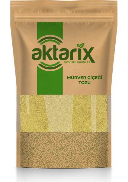 250 gr Mürver Çiçeği Tozu - Yeni Öğütülmüş