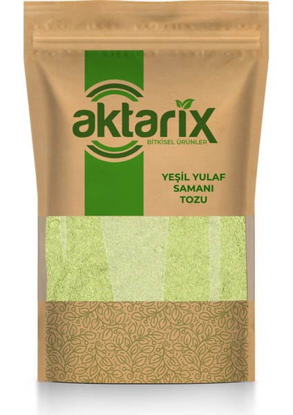 500 gr Yeşil Yulaf Samanı Tozu - Yeni Öğütülmüş
