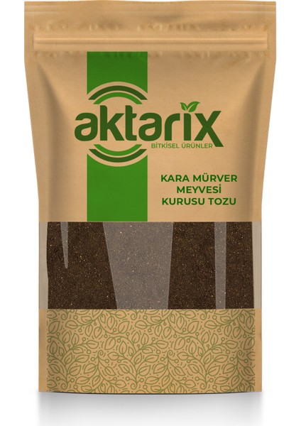 100 gr Kara Mürver Meyvesi Tozu - Yeni Öğütülmüş