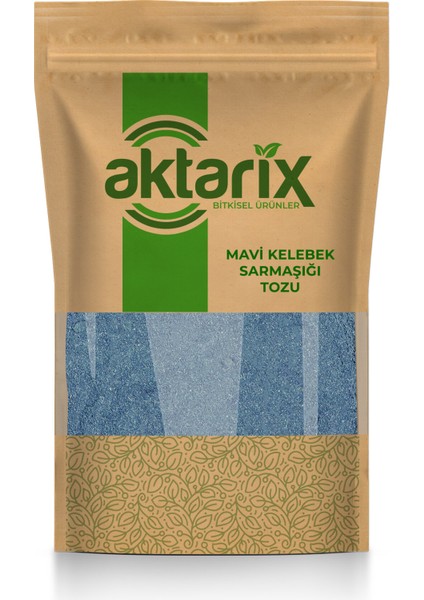 500 gr Mavi Kelebek Sarmaşığı Tozu - Yeni Öğütülmüş