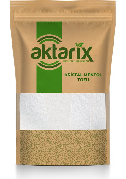 100 gr Kristal Mentol Tozu - Yeni Öğütülmüş