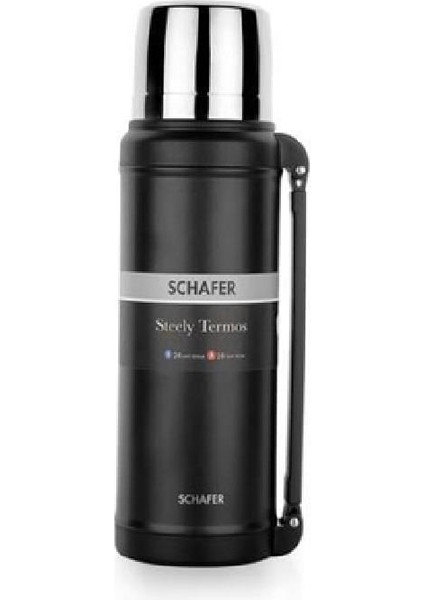 Steely Termos 2 L-Siyah