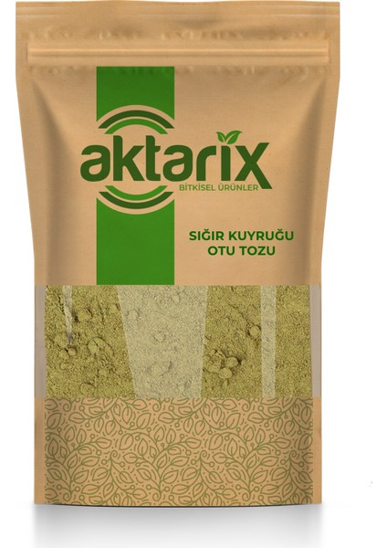 1 kg Sığır Kuyruğu Otu Tozu - Yeni Öğütülmüş