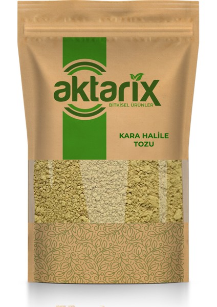 Kara Halile Seti 250 gr Tane Kara Halile + 250 gr Toz Kara Halile / Yeni Öğütülmüş