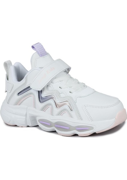 31098 Çocuk Sneaker Spor Ayakkabı - Beyaz - 29