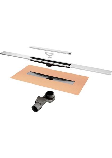 River Duş Kanalı 60 cm Mat Yandan Çıkışlı 47H0036000000001