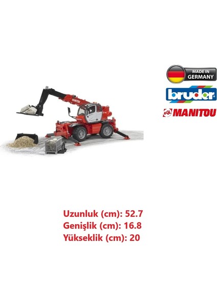 Manitou MRT 2150 Teleskopik Oyuncak Forklift