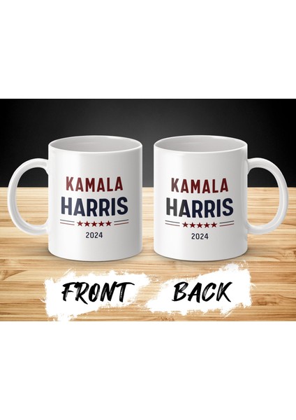 Kamala's Visionary Brew: 2024 Kampanya Kahve Kupası - Ilham Veren, Yüksek Kaliteli Seramik - Siyasi fırsatları