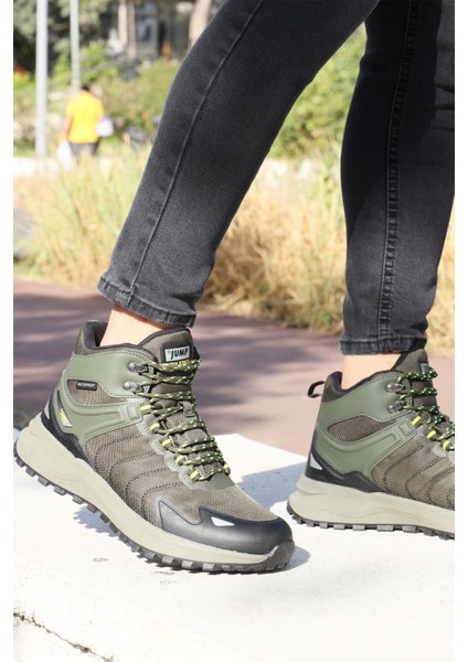 28680 Haki Erkek Su Geçirmez Outdoor Bot Spor Ayakkabı
