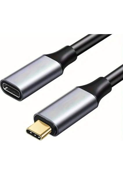 FC-K09 Type-C Usb-C Male To Type-C Female Çevirici- 1 mt