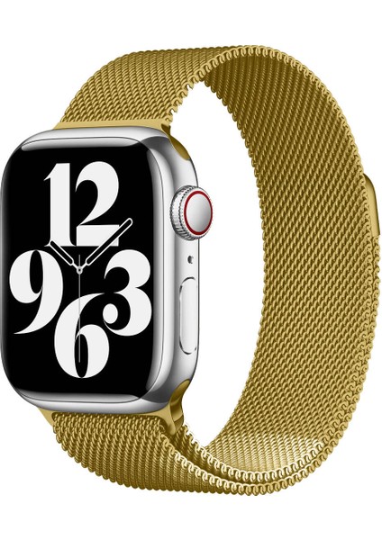 Watch 42MM Uyumlu Krd-01 Metal Kordon - GOLD-8680436553145-MLTD33345