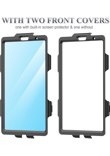 Apple iPad 8. Nesil (2020) 10.2 Ekran Koruyuculu Zırhlı Armor Defender Kılıf A2270 A2428 A2429 A2430