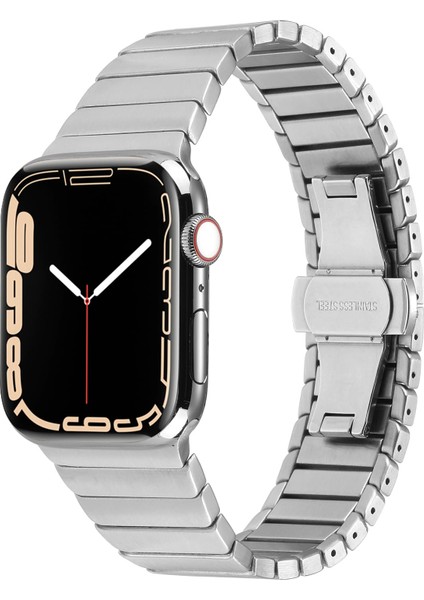 ​​​watch Ultra 49MM Kordon Uyumlu Krd-79 Metal Strap Kayış - Rose GOLD-8680436652909-MLTD84542