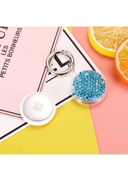 ​zore Airtag 03 Uyumlu Silikon ANAHTARLIK-MAVI-8682314138512-MLTD54102