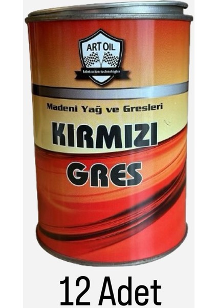 Art Oıl Kırmızı Gres 12x0,9kg