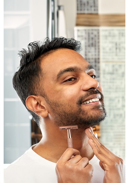 Shave S9 Full Metal Tıraş Makinesi + F7 Fırça + Kase + 10 Adet Platinum Yaprak Jilet