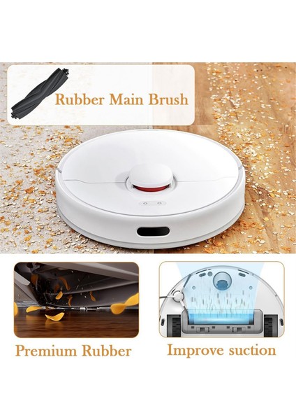 Dreame L10S Ultra/ L10 Ultra/ L10S Pro Için Xiaomi X10 Plus Ana Yan Fırça Hepa Filtreleri Paspas Pedleri Toz Torbaları Parçaları (Yurt Dışından) fırsatları