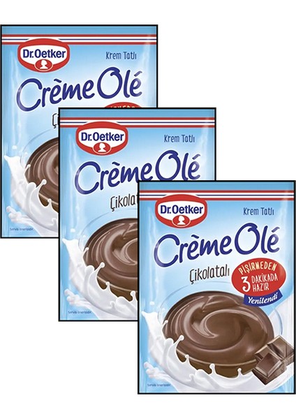 Pratik Tatlı Setleri (Creme Ole Çikolata)