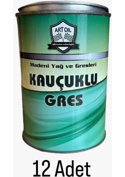 Art Oıl Kauçuklu Gres Yeşil Gres 12x0,9kg